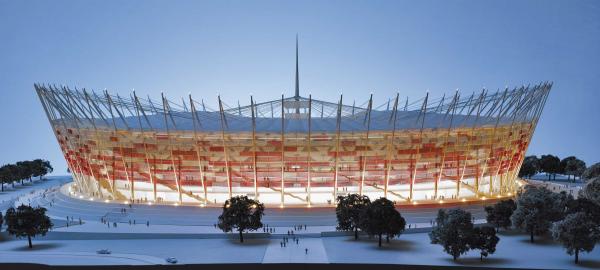 Stadion Narodowy w Warszawie - wizualizacja