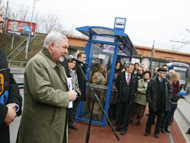 Otwarcie linii tramwajowej do Małego Płaszowa, jesień 2010 r.